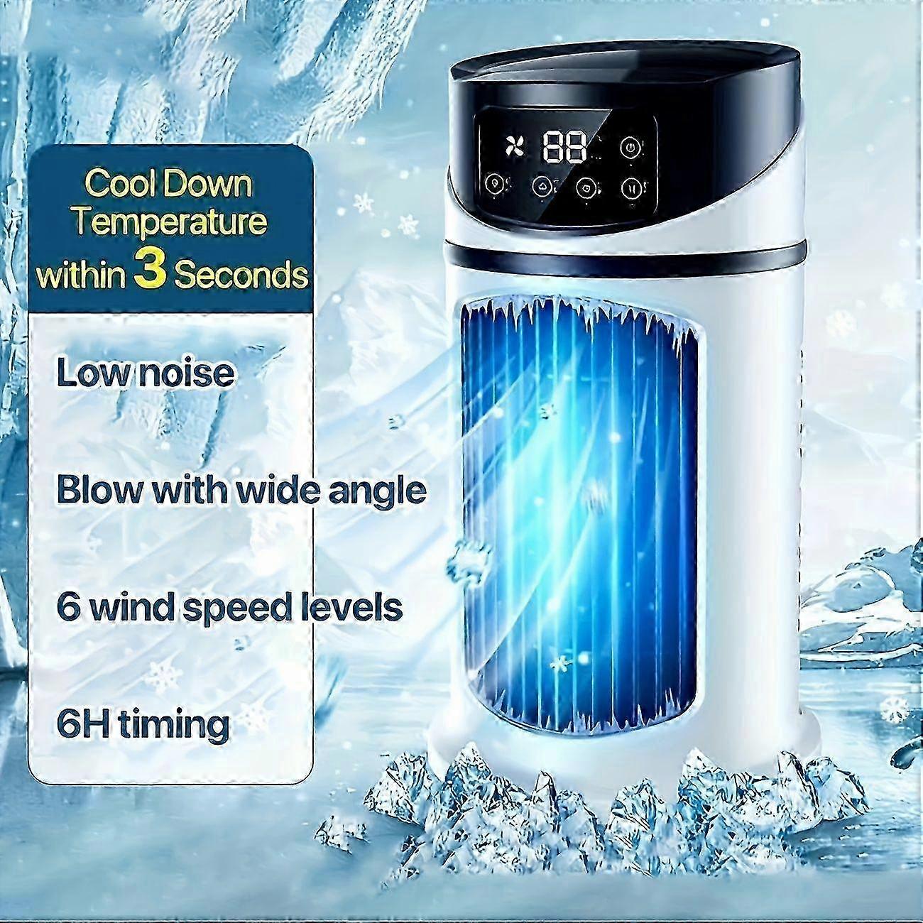 Portable 6-Speed USB Evaporative Cooler