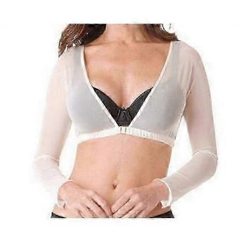 Nahtloser Armformer Kurz geschnittener Nabel-Mesh-Cardigan Plus Size Armformer-gut