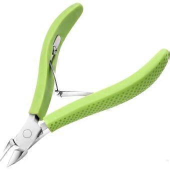 Professional Cuticle Trimmer, Stainless Steel Cuticle Removal Nippers with Non-slip Silicone Handles, Nail Care Tool-bhkj