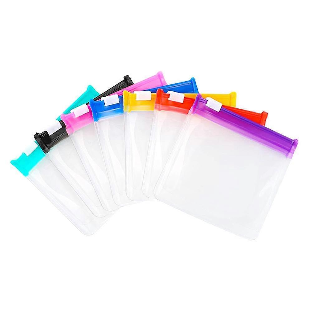 7pcs Reusable EVA Pill Storage Bags