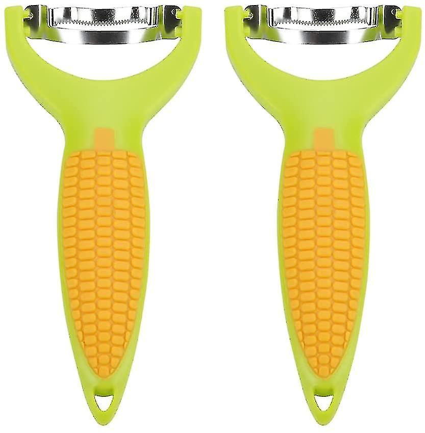 2 Pieces Corn Peeler, Stainless Steel