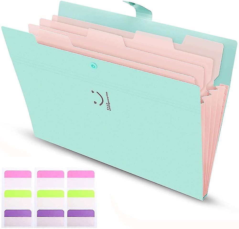 A4 Format Document Sorter In Polypropylene (pp) With 5 Waterproof Compartments