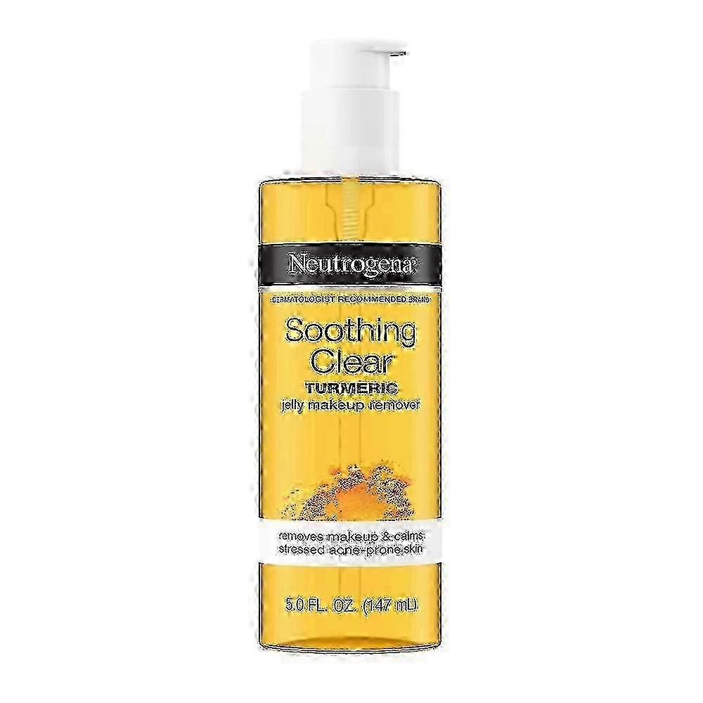 Neutrogena Soothing Clear Turmeric Jelly Makeup Remover, 5 Oz