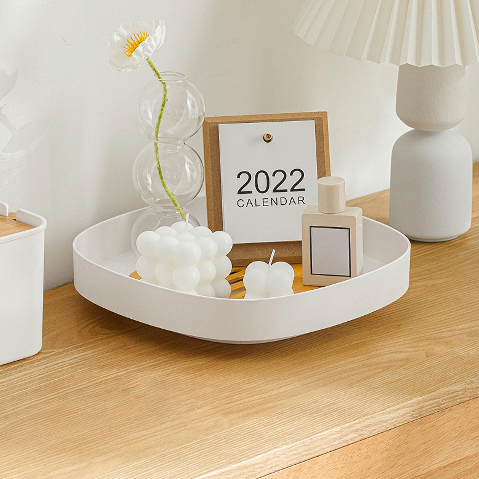 Square Fruit Plate With Drain Board Shatterproof Plastic Plate