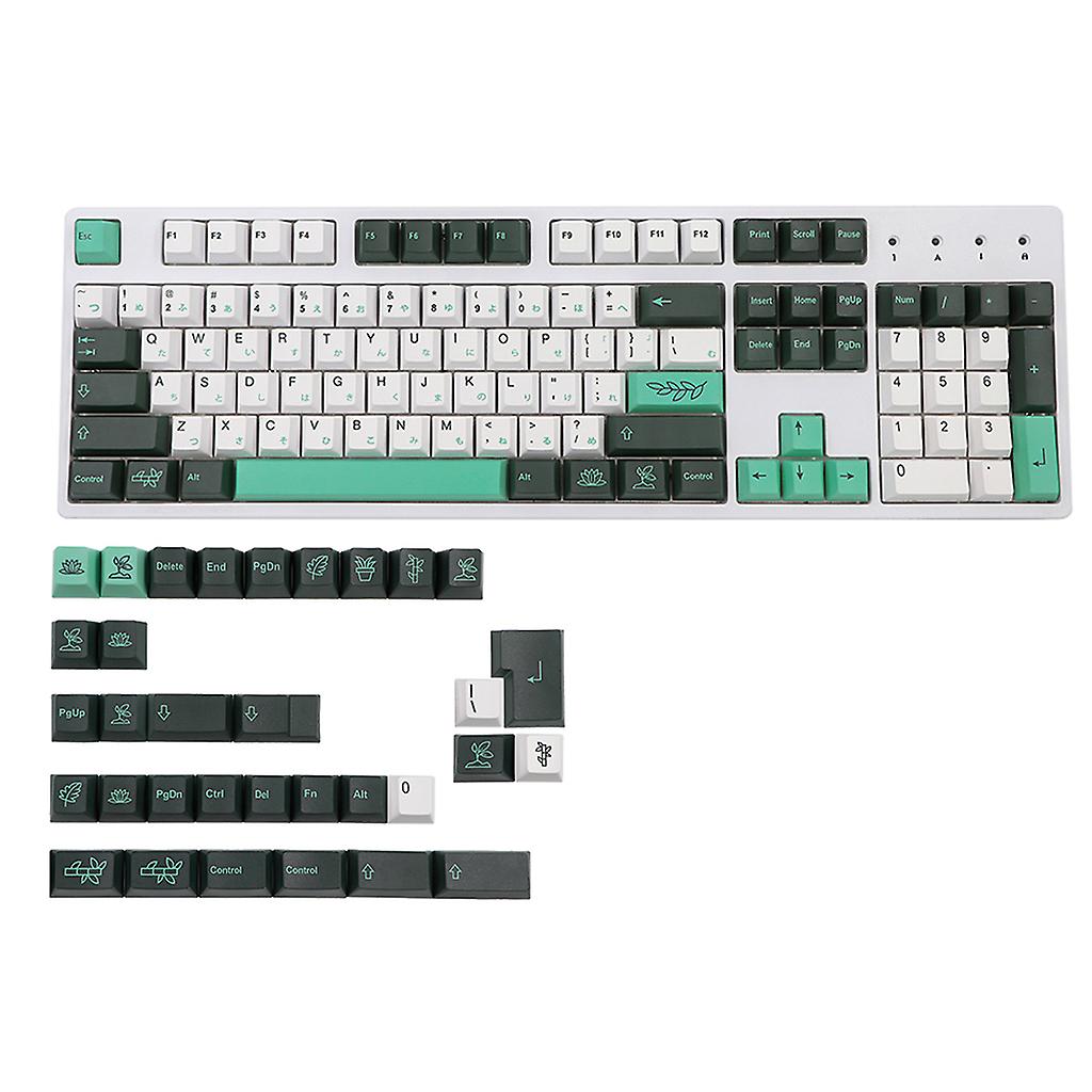 137keys Tastierino Botanico PBT Profilo Ciliegia Processo di sublimazione standard Keycap