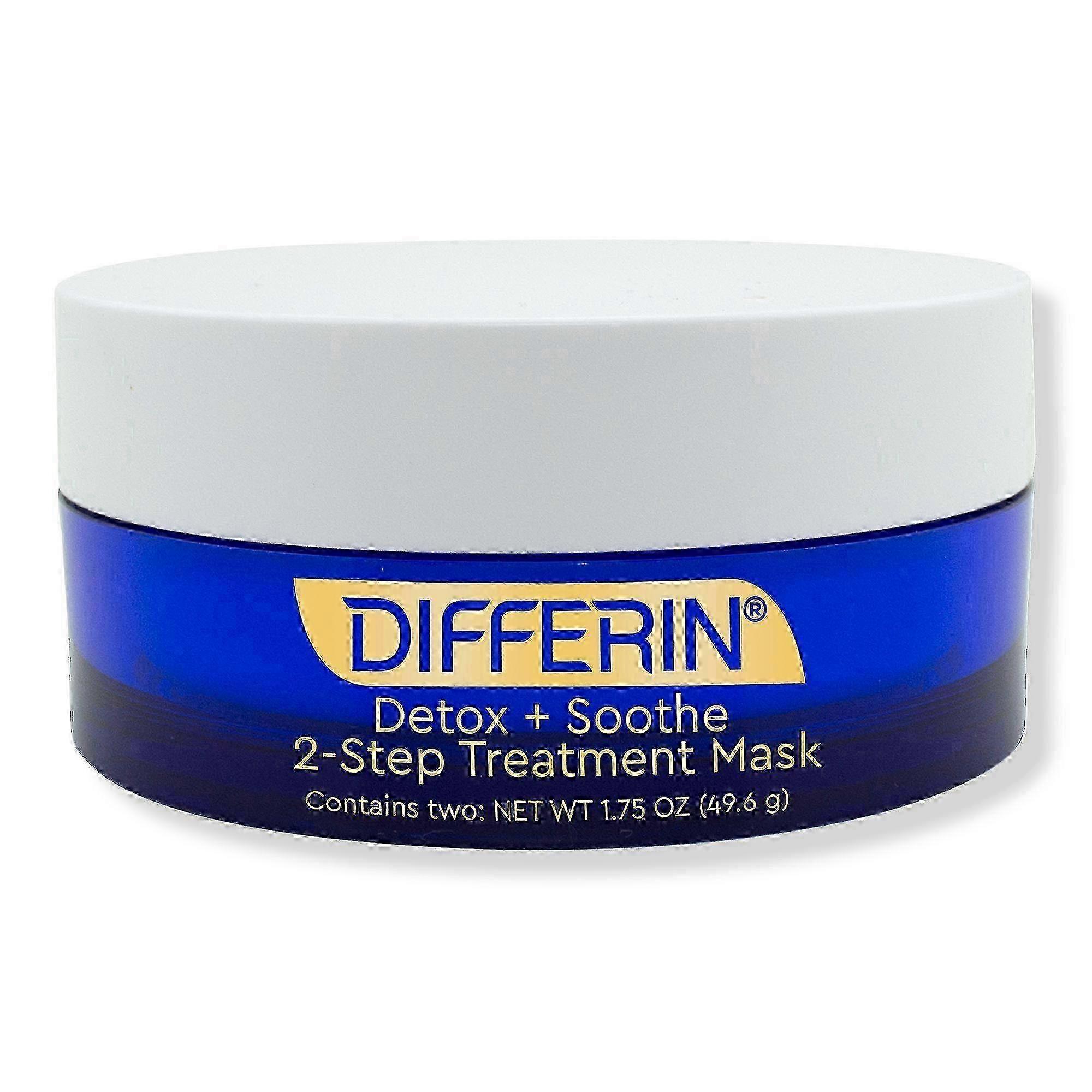 Differin Detox + Soothe 2-step Treatment Mask, 1.7 Oz