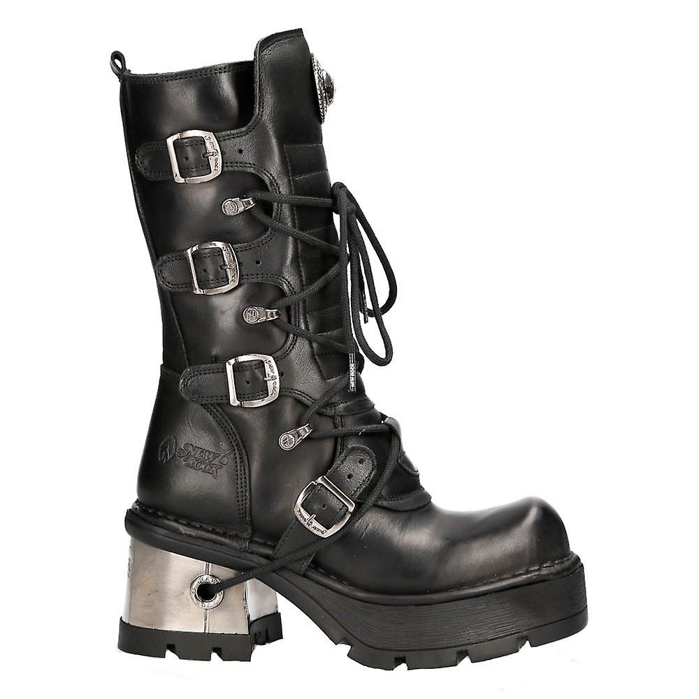 New Rock 373-S33 Gothic Mid Calf Boots