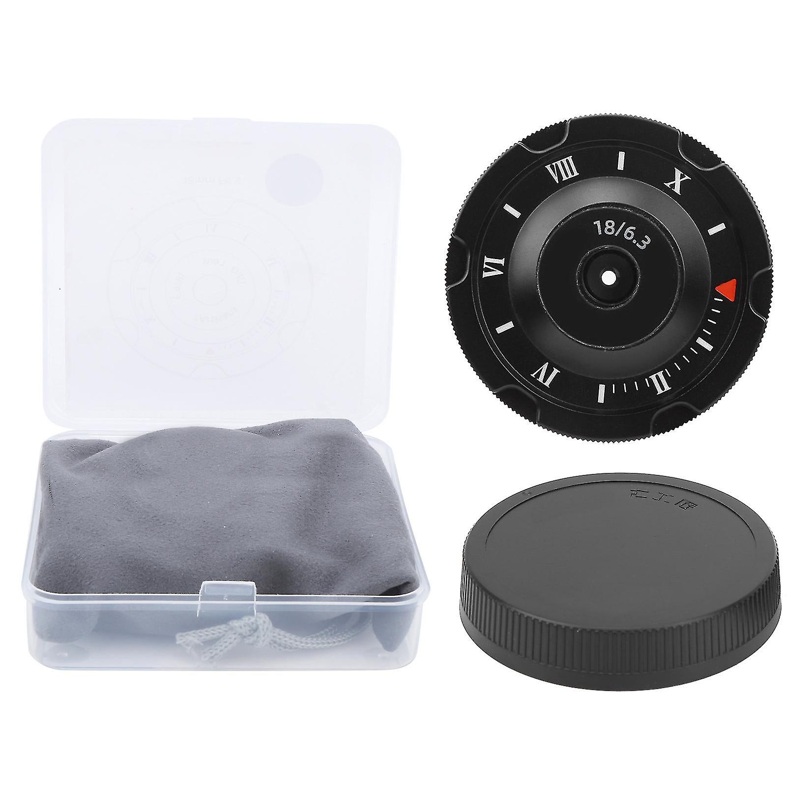 7Artisans 18mm F6.3 Ultrathin Fixed Focusing Humanity Scenery Portrait Camera Lensfor Eos.m Mount