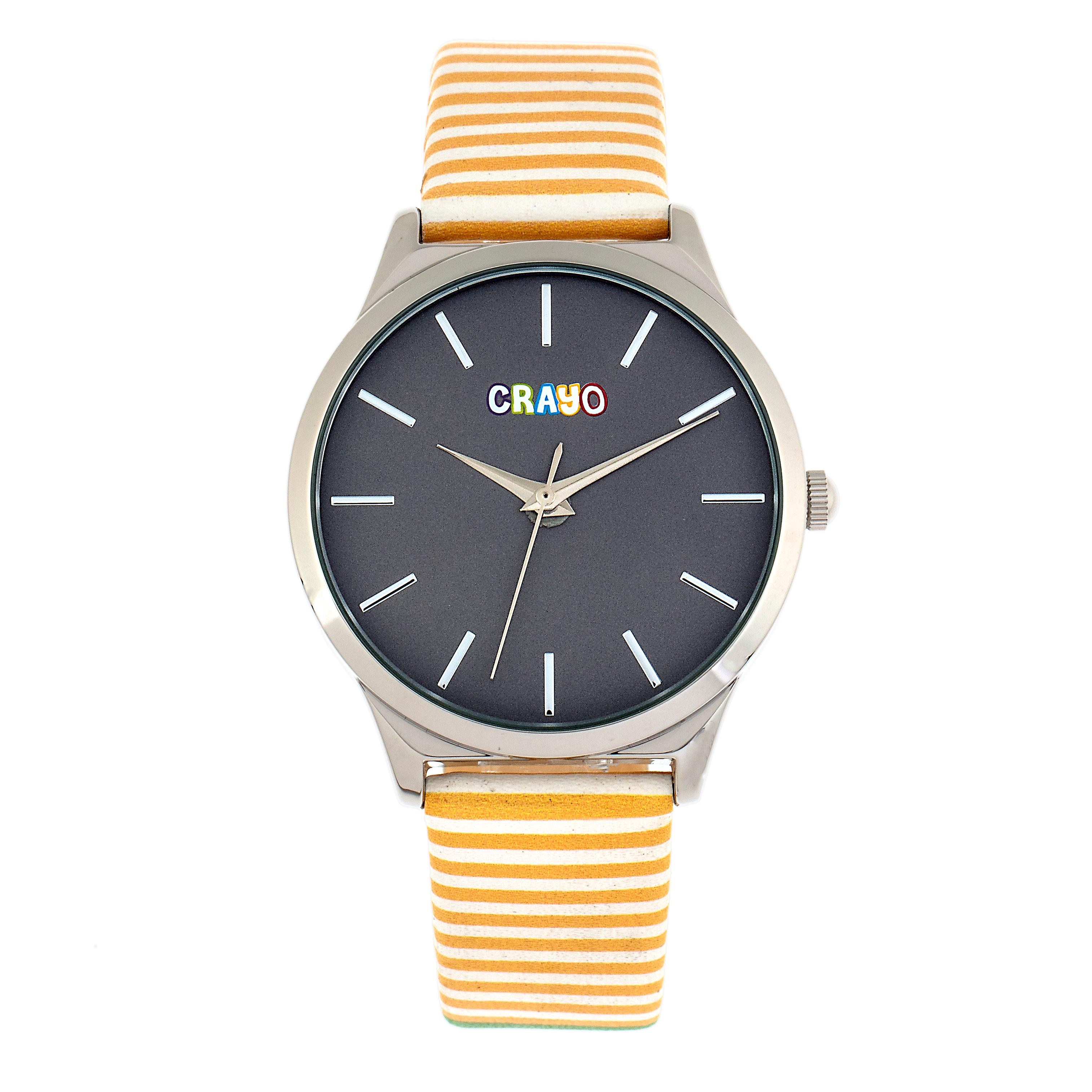 Crayo Aboard Unisex Watch -  Yellow