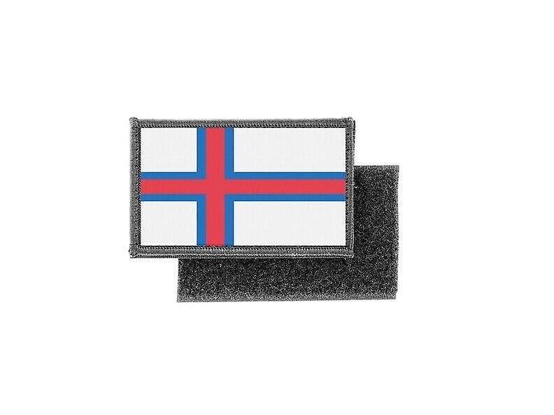 Patch ecusson prints flag badge feroes islands