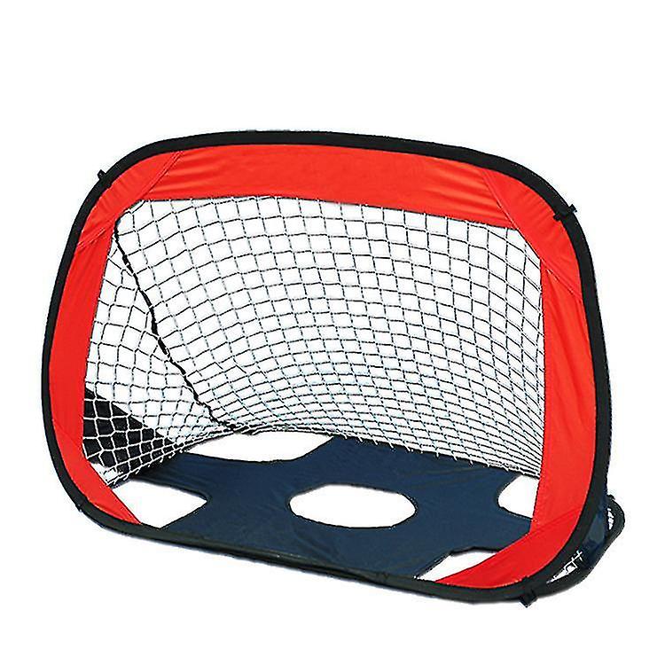 Bærbar fodbold mål mini pop up fodbold mål for børn, 1 pack