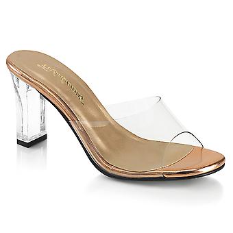 Fabulicious Womens Sandals Romance-301 Clr-rose Gold/clr