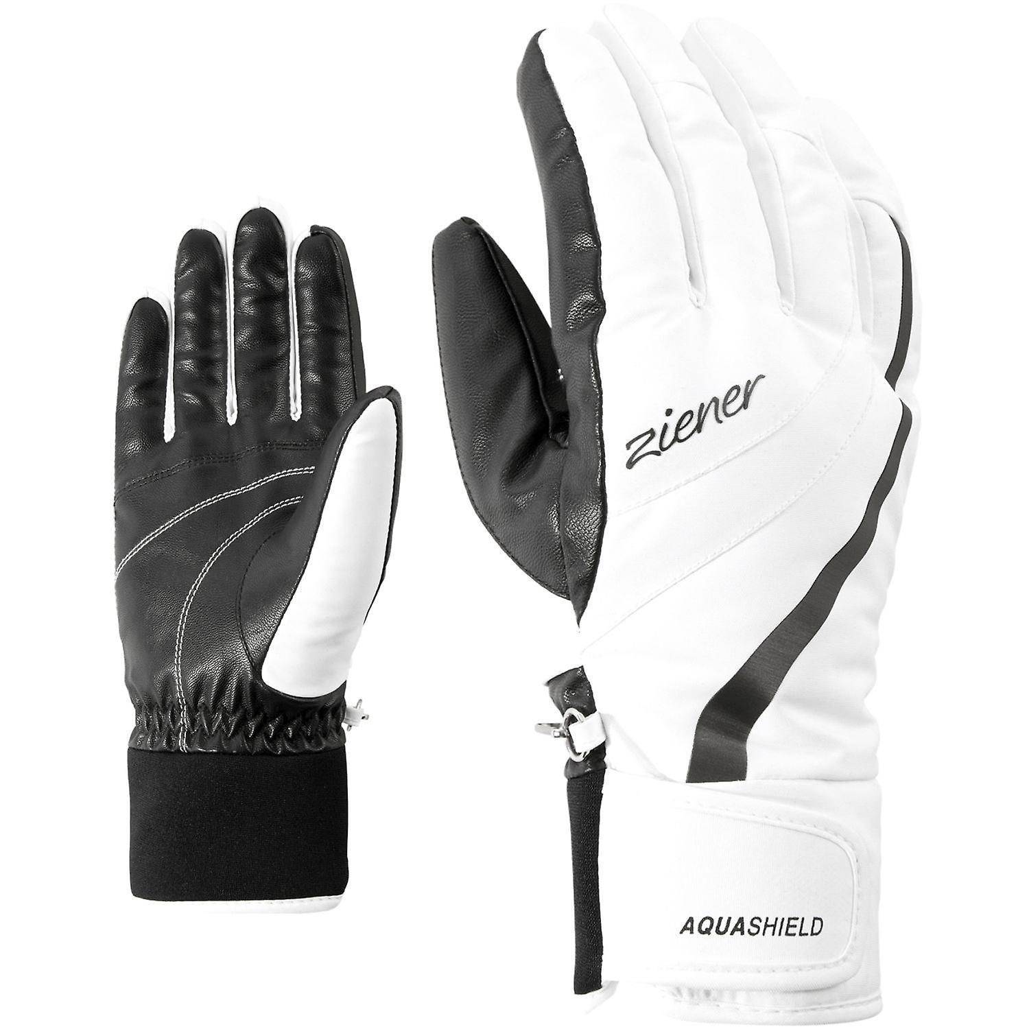 Ziener Alpine Women's Ski Gloves KITTY white