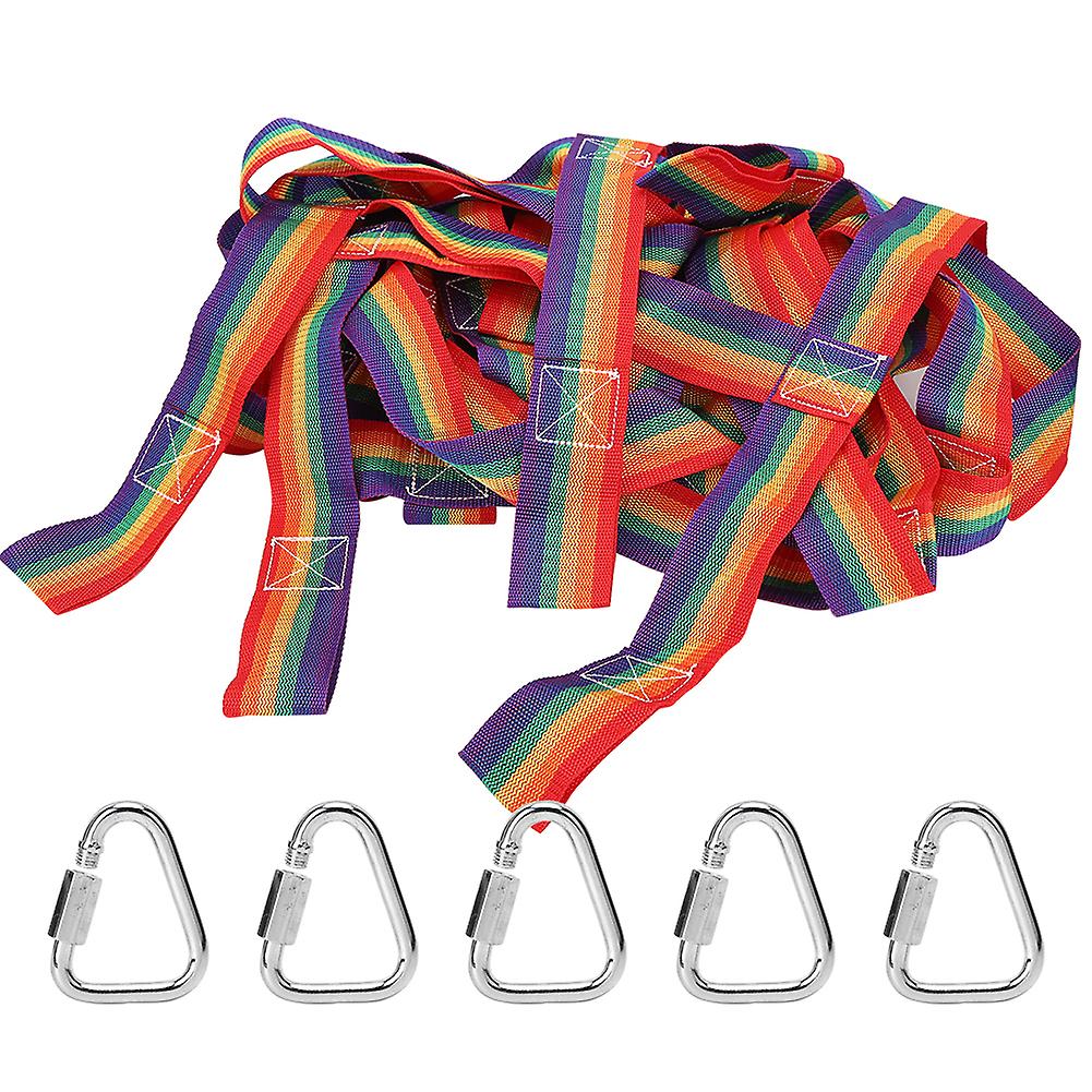 Nylon Children Outdoor Ribbon Climbing Net Physical Training for Daily Sports Entertainment