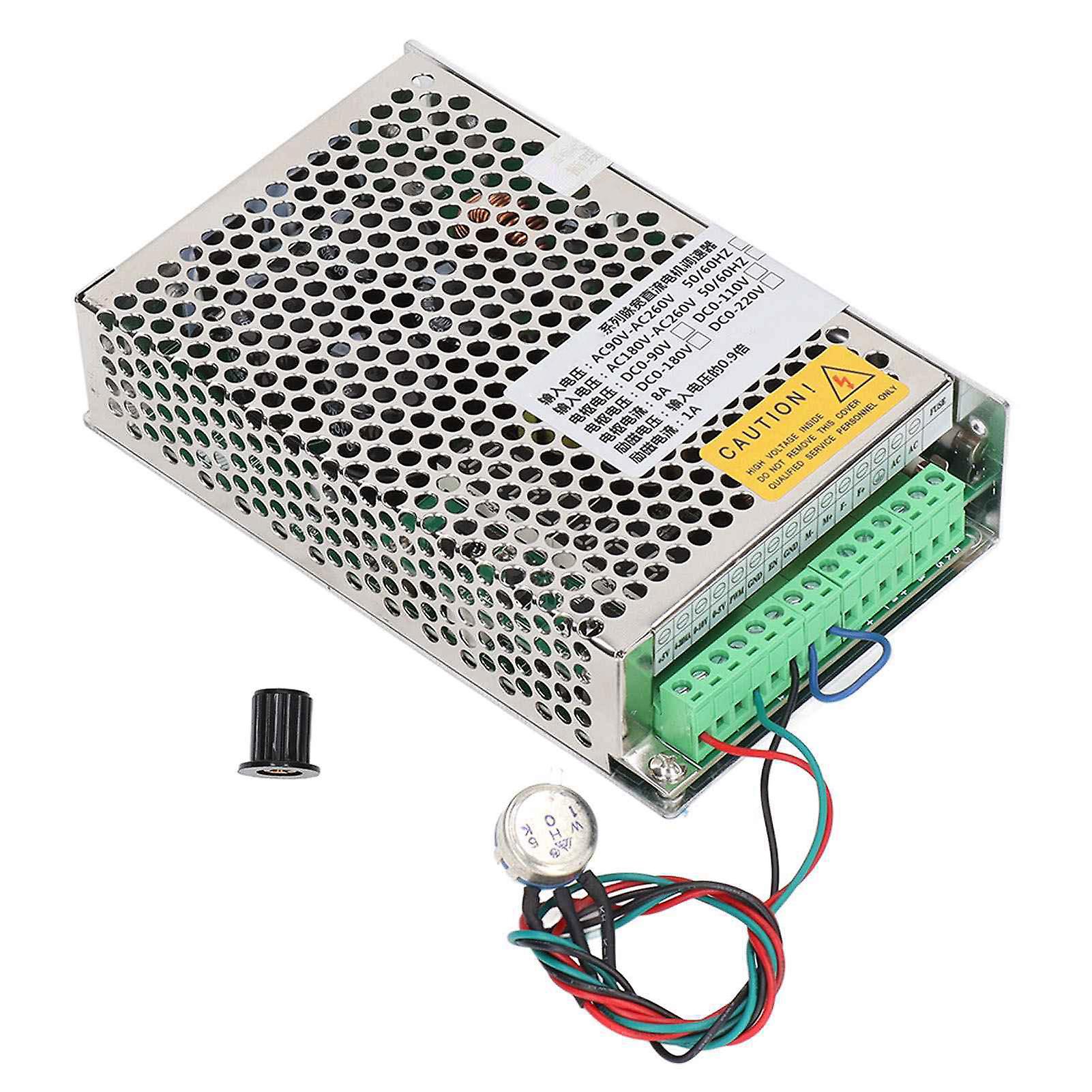 DC Motor Governor Pulse Width High Power Speed Controller Short Circuit Overcurrent Protection AC180~260V DC0~220V