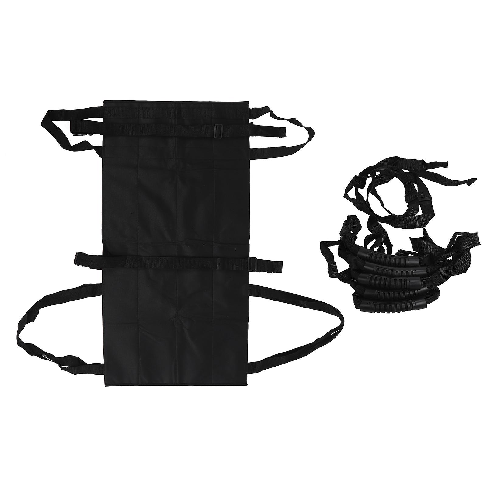 Patient Transfer Pad Washable Reusable Elderly Positioning Sheet Belt Set for Turning Lifting Repositioning