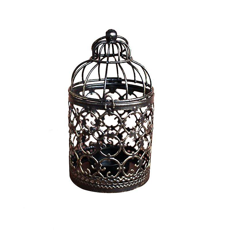 1pcs Metal Hollow Candlestick