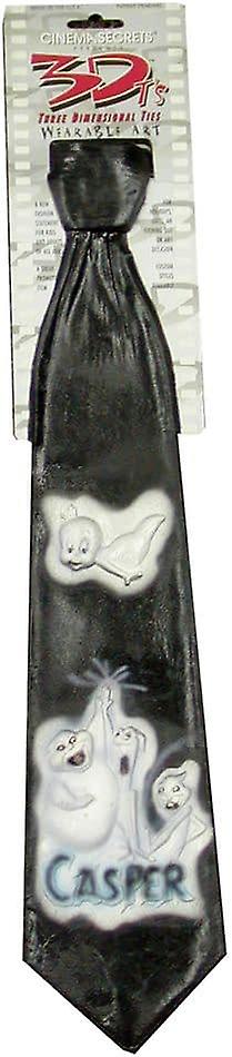 Tie Casper And Uncles Black - Costume Accessory