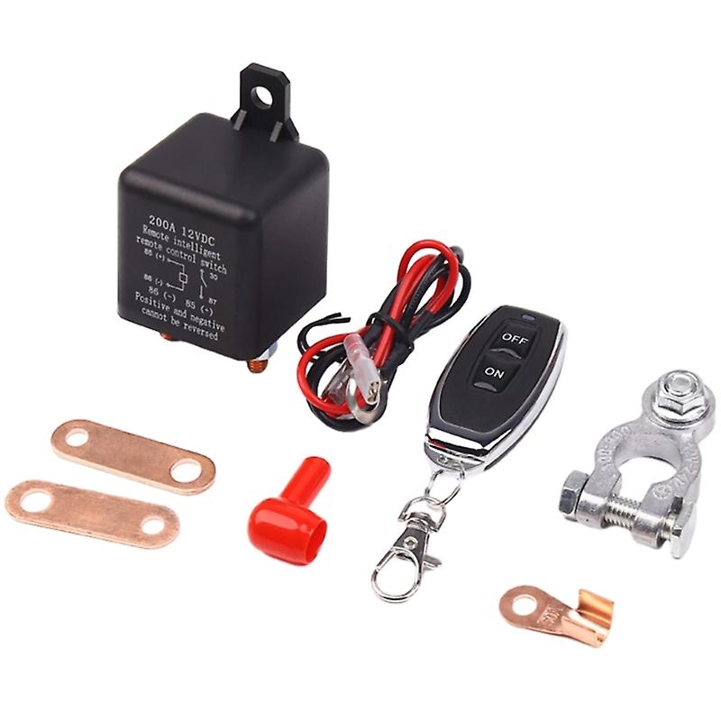12V Battery Kill Switch Battery Switch Disconnect with Remote