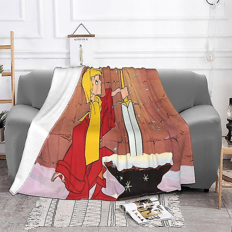Two Layers Blanket The Sword In The Stone Custom Name Printed