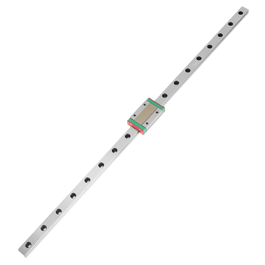 MGN12H Miniature Linear Rail Guide 12mm Width 450mm Length with Slide Block for Precision CNC Machinery and Automation Systems