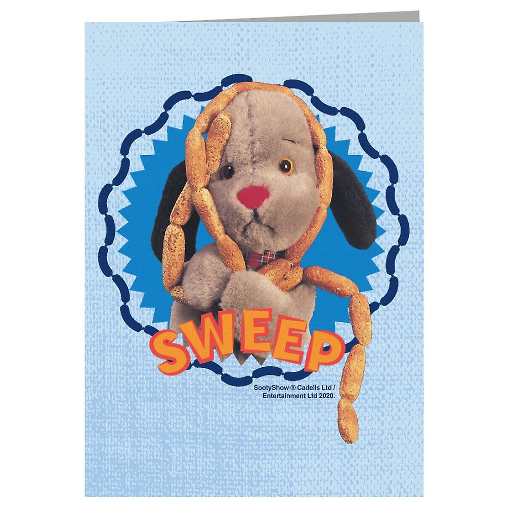Sooty Sweep Sausage Greeting Card