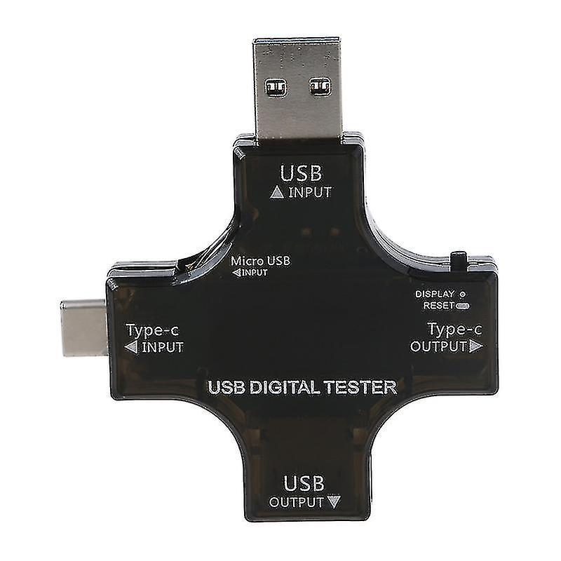 Usb 3.1 Type-c Tester 4 In 1 Digital Voltmeter Amperimetor Charger Indicator