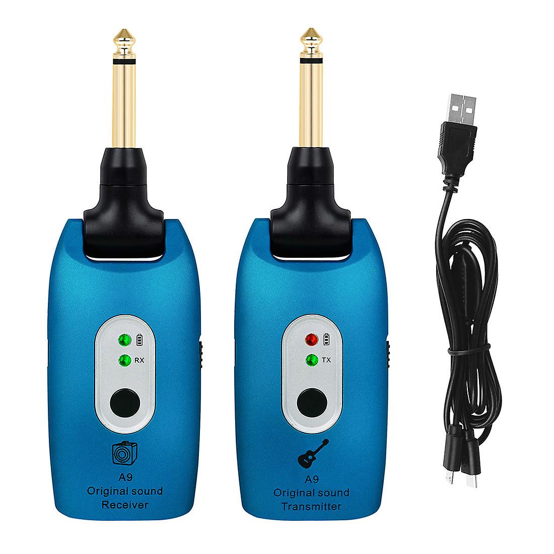 A9 Guitar Wireless Receiver Electroacoustic Musical Instrument Audio Transceiver Wireless Transmitter