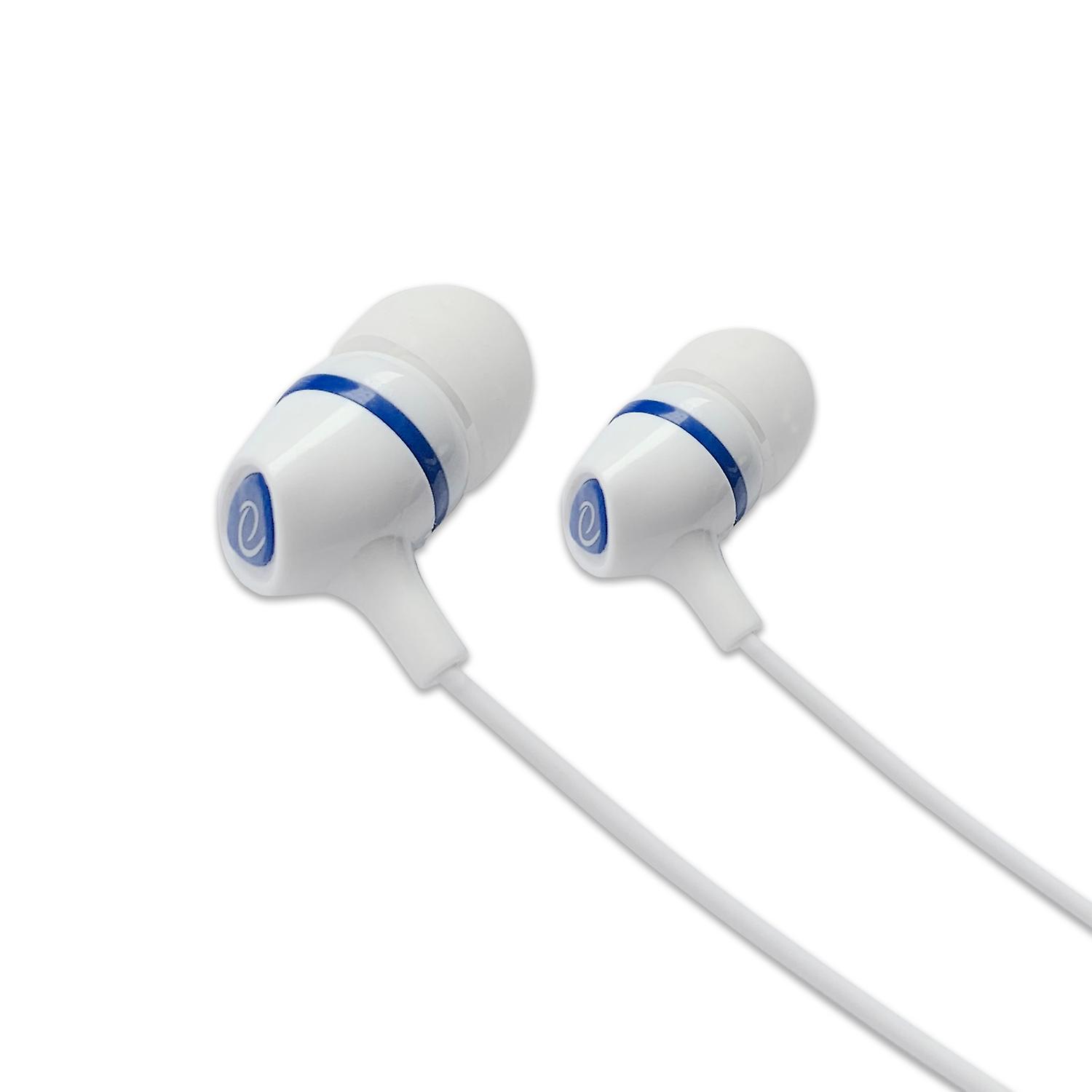 Esperanza Stereo Headphones with Microphone Eh191 White-Blue