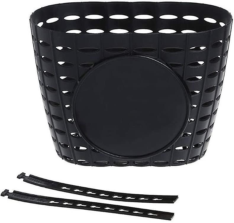 Kids Bicycle Basket Bicycle Storage Box Portable Bicycle Basket - Black