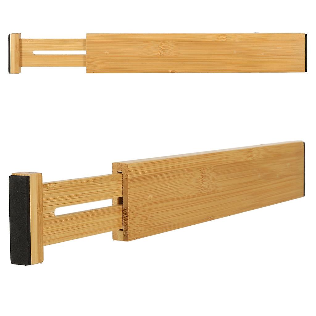 Box Organizer Adjustable Bamboo Divider 43x6x1.5cm 1 pc