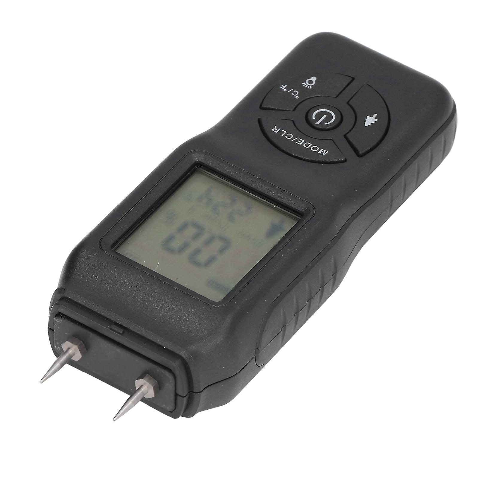 Wood Moisture Meter Large LCD Easy Operation ATC Function Wide Application Stable Accurate Durable Water Leaking Detector