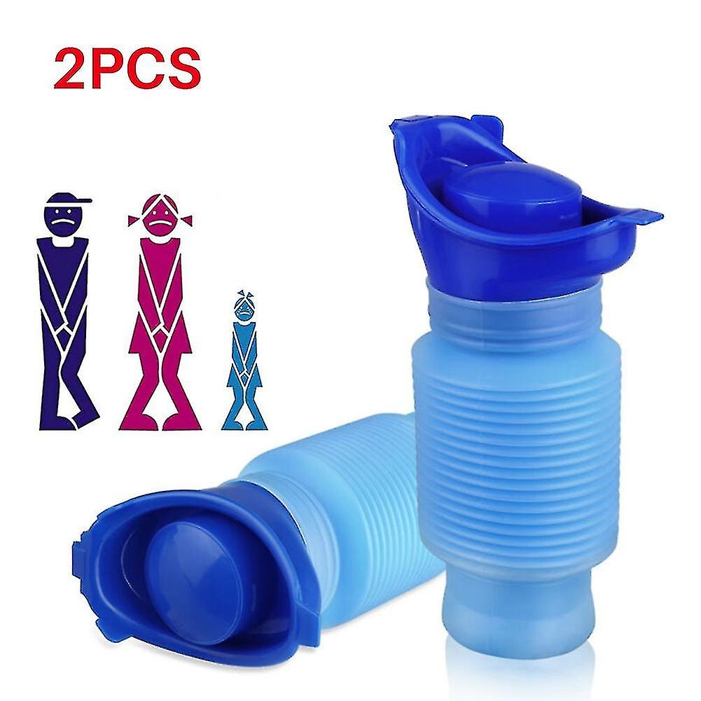 Portable Shrinkable 750ml Car Emergency Urinal For Camping And Mobile Use