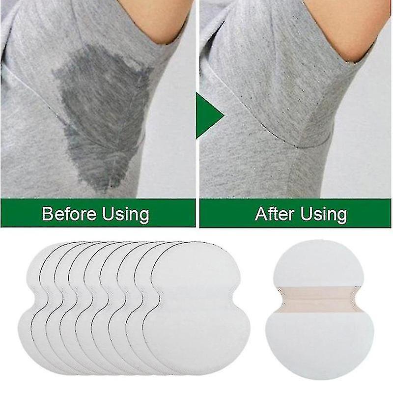 Large Underarm Sweat Pads For Women And Men Fight Hyperhidrosis [100 Pcs], Armpit Sweat Pads Comfortable Unflavored, Non
