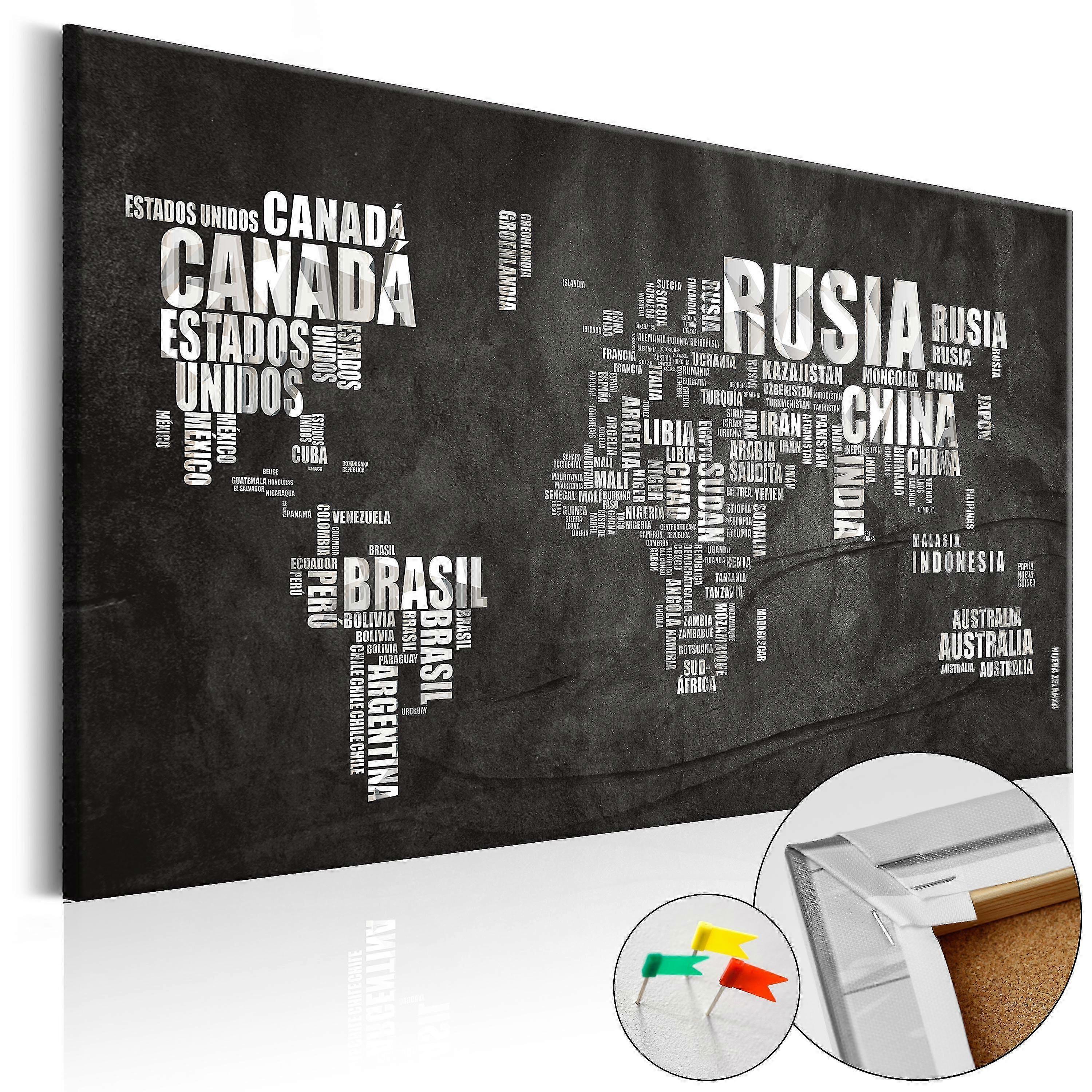 Bacheca decorativa - Mundo
