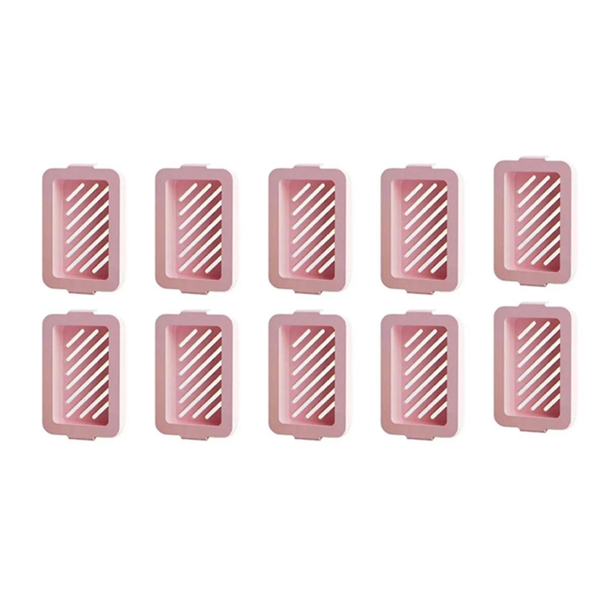 High Elastic Mesh Soap Bubble Box, Multifunctional Foaming Soap Box, Mesh Foaming Soap Box,Pink