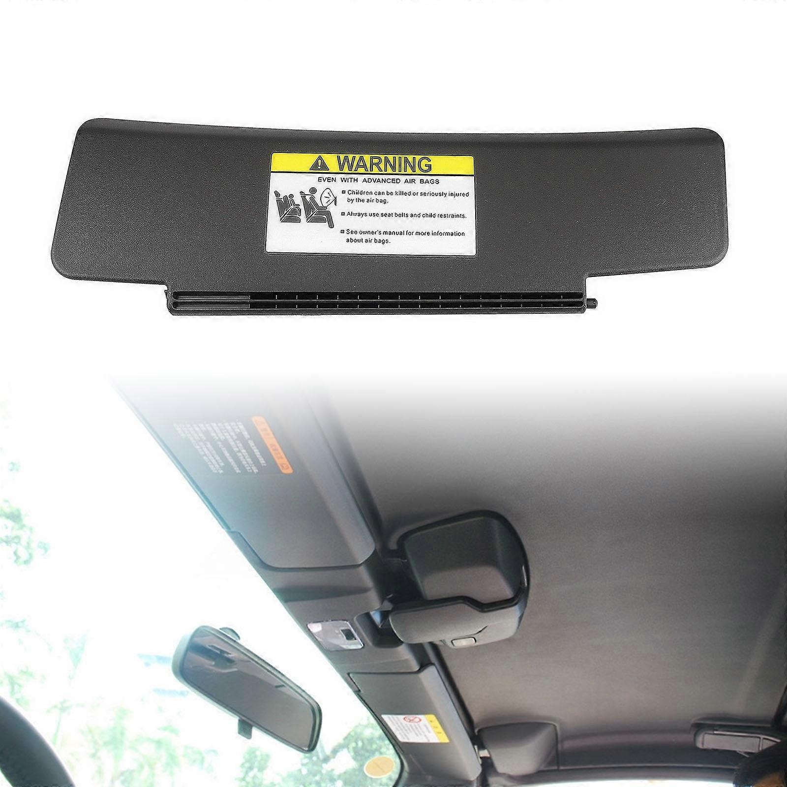 Sunvisor עבור מאזדה Mx-5 Miata 2006-2015 שחור בצד הנוסע הימני מכונית חלון קדמי כיסוי עיוור צל השמשה הקדמית מגן שמש שמאלי - מגני שמש