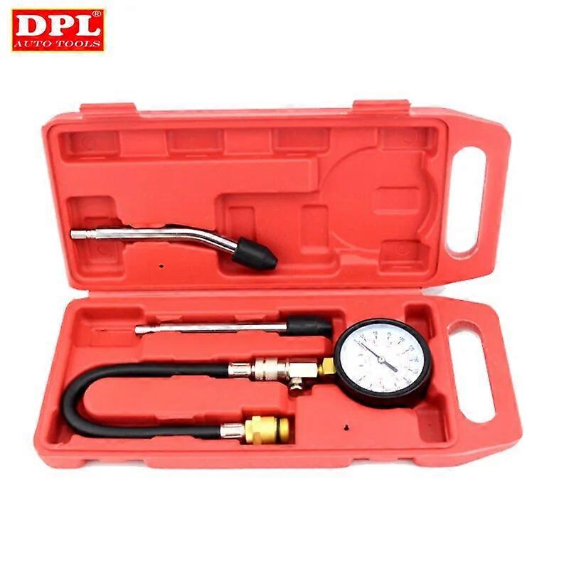 G324 Engine Automotive Compression Tester Gauge With Bend Bar 0~300psi No.32810