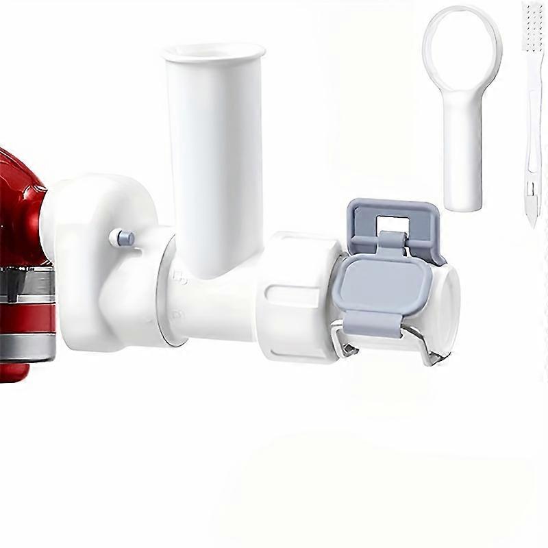 1 opakowanie, przystawka do makaronu do mikserów stojących KitchenAid z 6 różnymi kształtami wylotu makaronu, trwałe przystawki do prasowania makaronu Kitchen Stuff Kitch