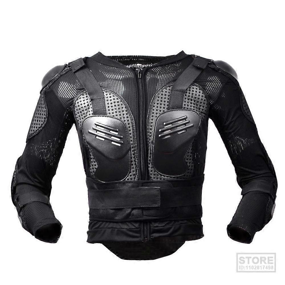 دراجة نارية واقية درع والعتاد سترة كامل الجسم درع القماش موتوكروس السلحفاة حماية الظهر دراجة نارية جاكيتات سوداء دائمة