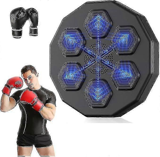 2024 New Music Boxing Machine,led Lighted Boxing Target Music Boxing Wall Target, 2023 Hot 100% DG