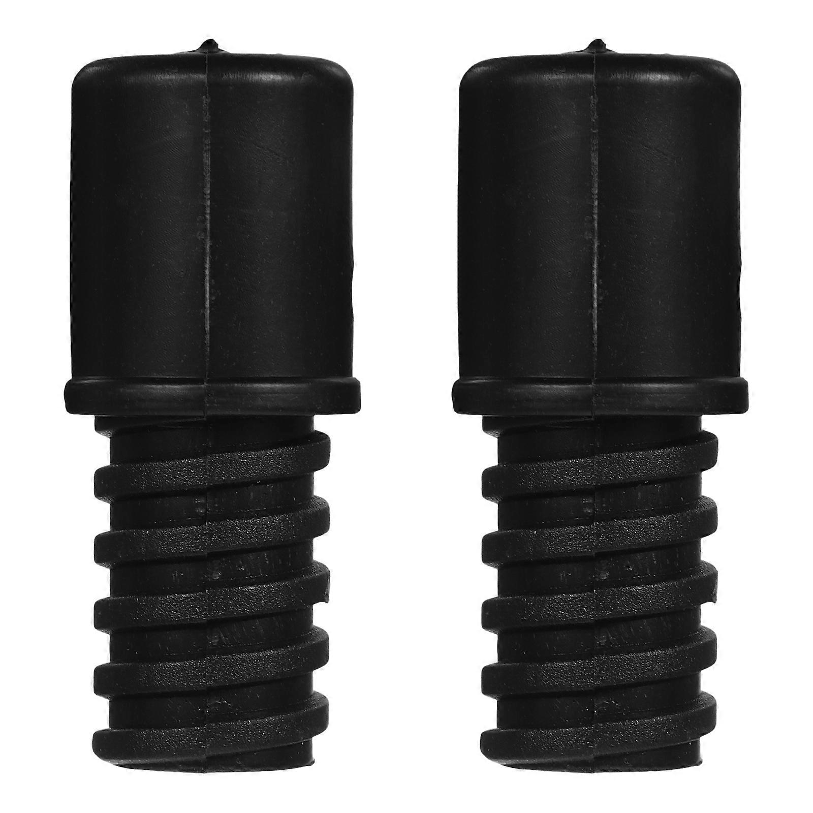 2pcs Cleaning Mop  End Cap Replacement Mop Handle Replacement Grip Handle For Dustpan Rod