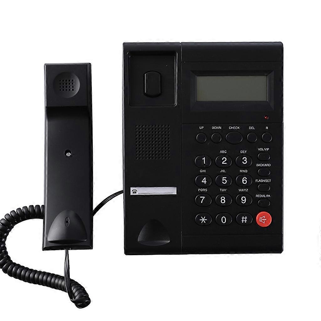 Corded Telephone Desktop Landline Telephone with Caller Display KX-T2015