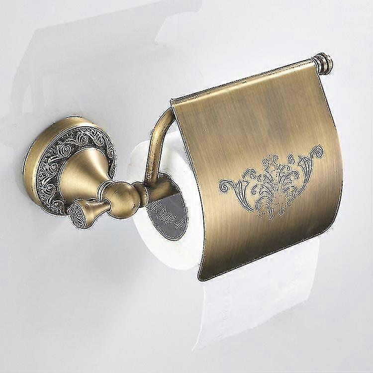 Retro Toilet Holder,wall Mounted,with Lid