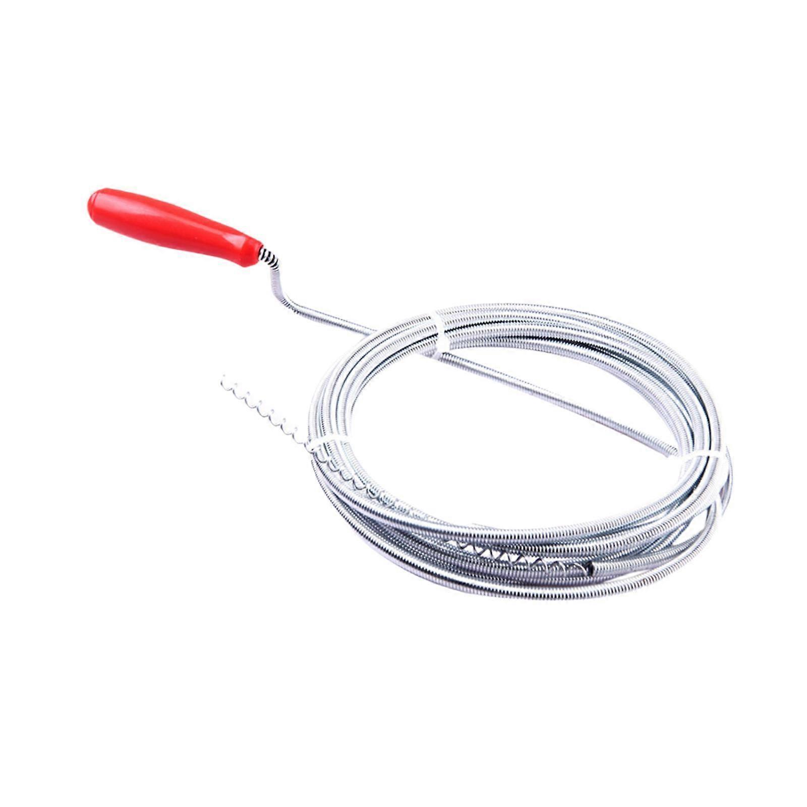 Flexible Drain Brush Reusable Long Drain Brush for Kitchen Home Use Bathroom