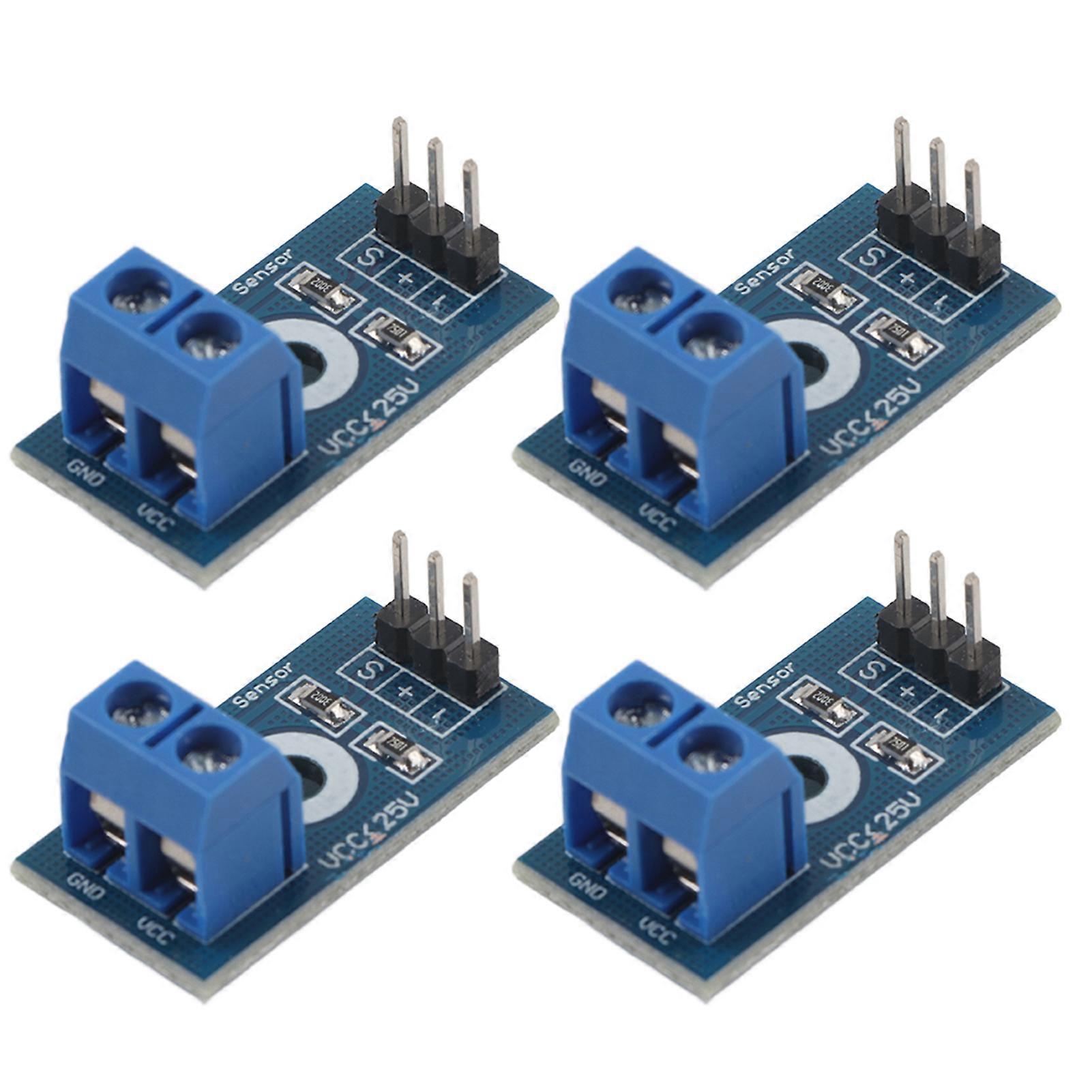 4pcs Max 25V Voltage Detector Range 3-Terminal Sensor Module