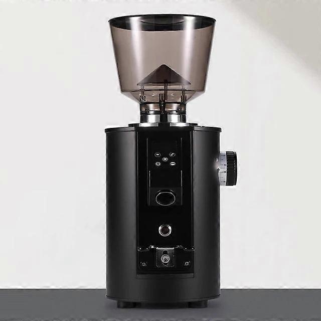 Electric 64mm Flat Burr Quantitative Grinding Espresso Coffee Bean Grinder Miller