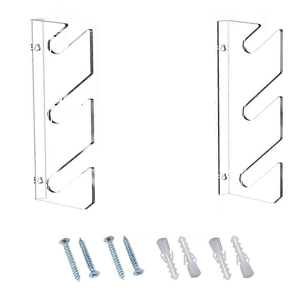 1 Pair of Living Room Longboard Skateboard Rack Wall-Mounted Deck Longboard Rack Snowboard Skateboard Display Rack