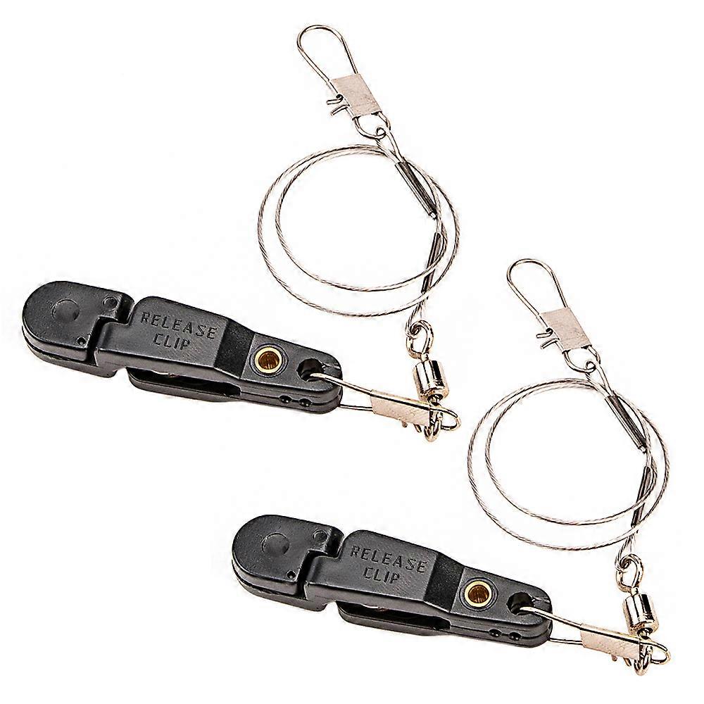 2Pcs Fishing Line Release Snap Release Clip Offshore Planer Downrigger Power Grip