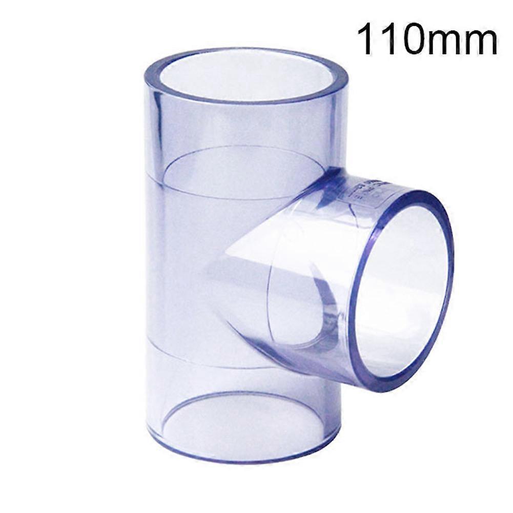 Tee Connector UPVC Tee Fitting Transparent Environmental Plastic Pipe Fittings